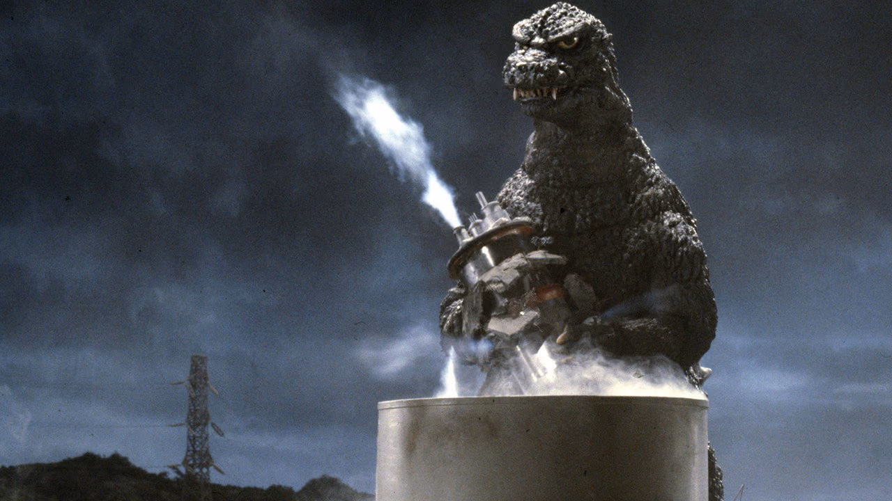 Godzilla 1985 banner