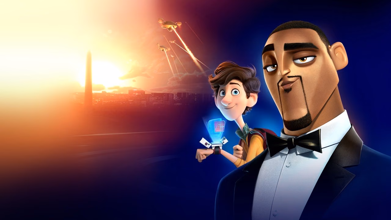 Spies in Disguise banner