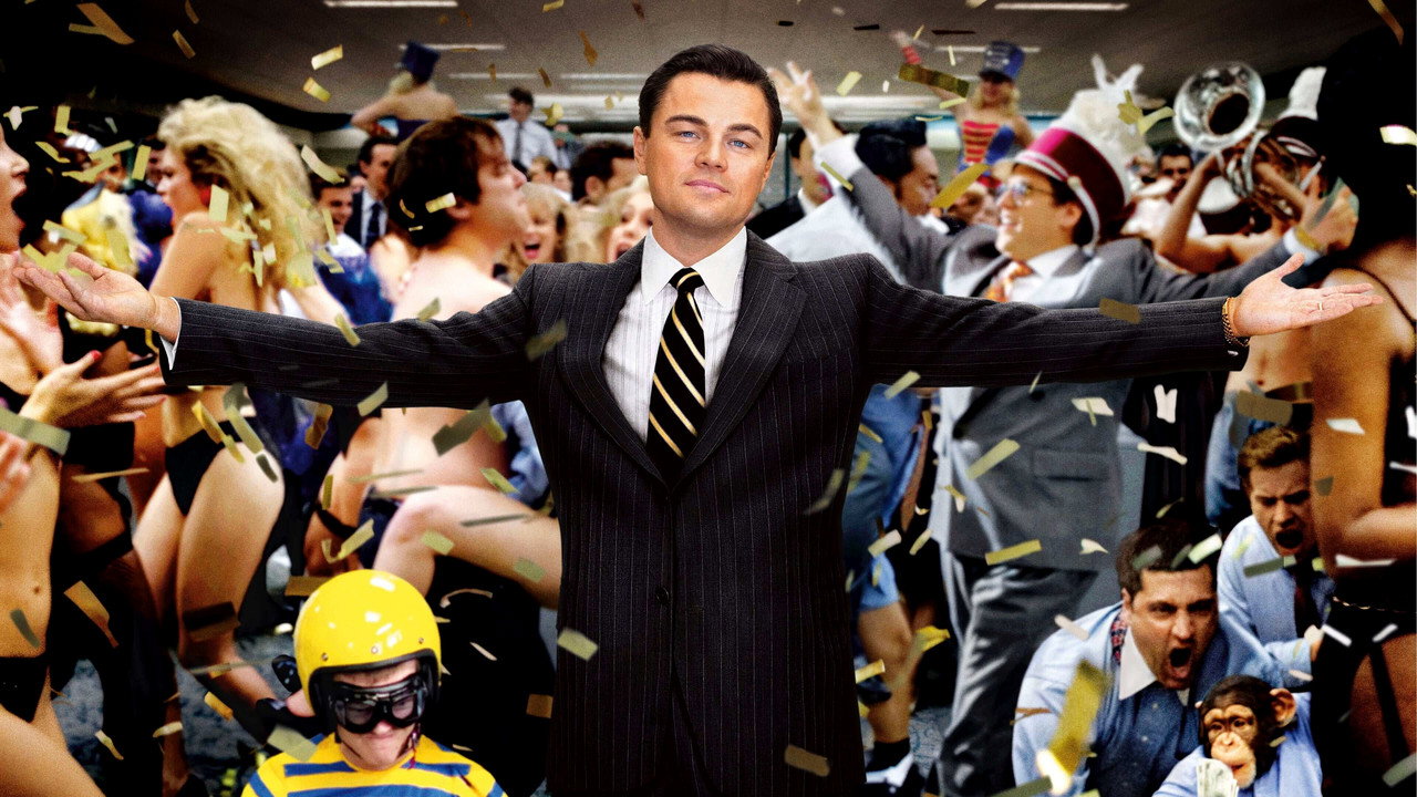 The Wolf of Wall Street banner